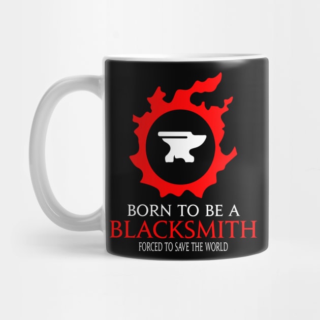 Born to be a Blacksmith Forced to save the World Funny RPG by Asiadesign